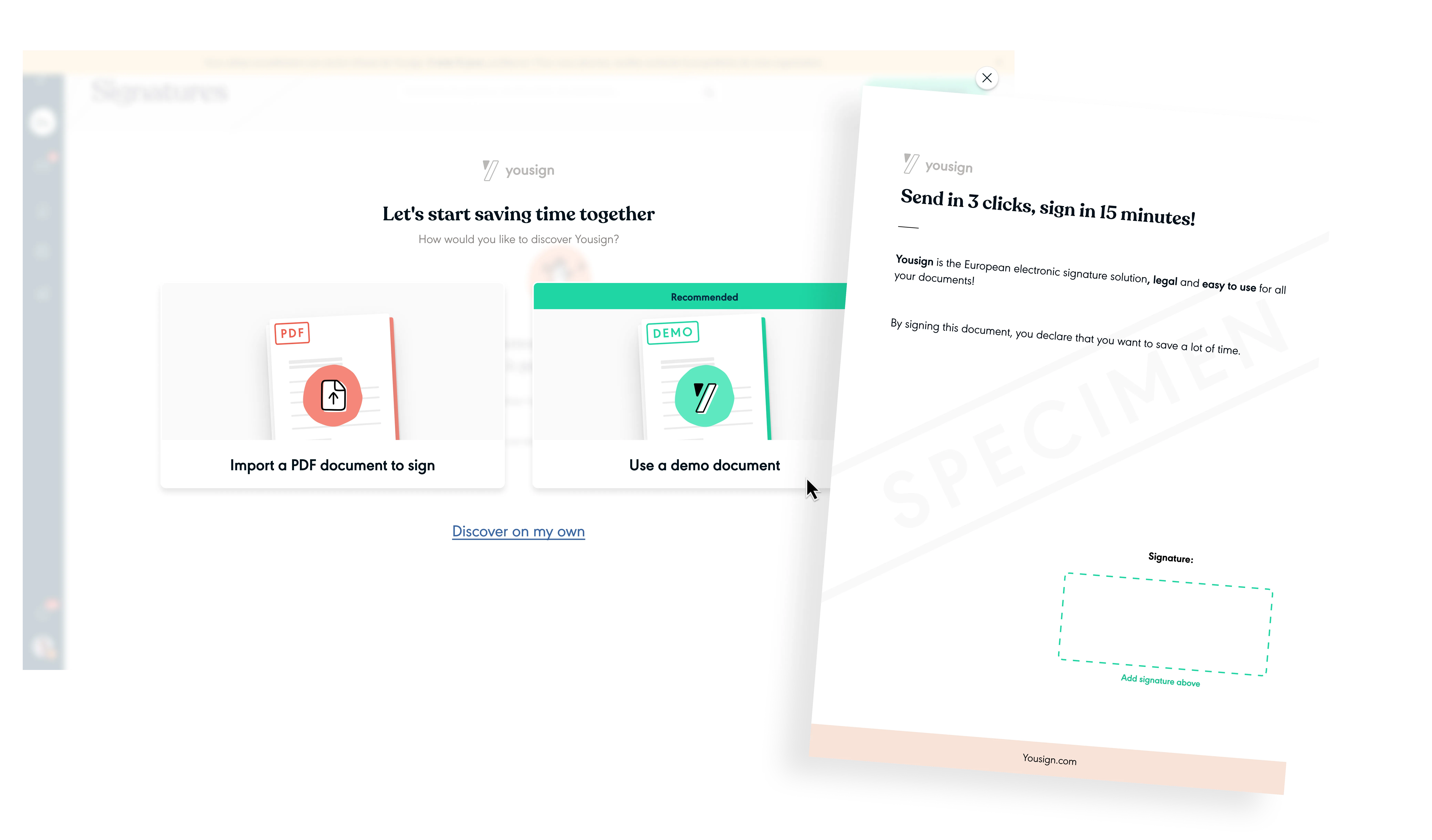Onboarding redesign — fake document